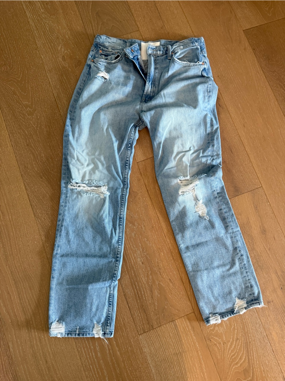 MOTHER The High Waisted Rider Skimp Jeans – Size 32
